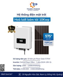 Combo Điện mặt trời hoà lưới